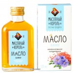 Масло льняное 100% 100 мл МАСЛЯНЫЙ КОРОЛЬ 116736