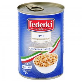 Нут консервированный 425 мл FEDERICI 116755