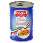 Чечевица консервированная 425 мл FEDERICI 116756