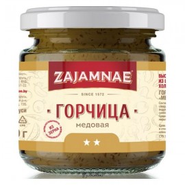 Горчица пищевая Медовая 190 г ZAJAMNAE 116765