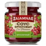 Соус фруктовый Брусничный 190 г ZAJAMNAE 116770