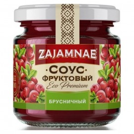 Соус фруктовый Брусничный 190 г ZAJAMNAE 116770