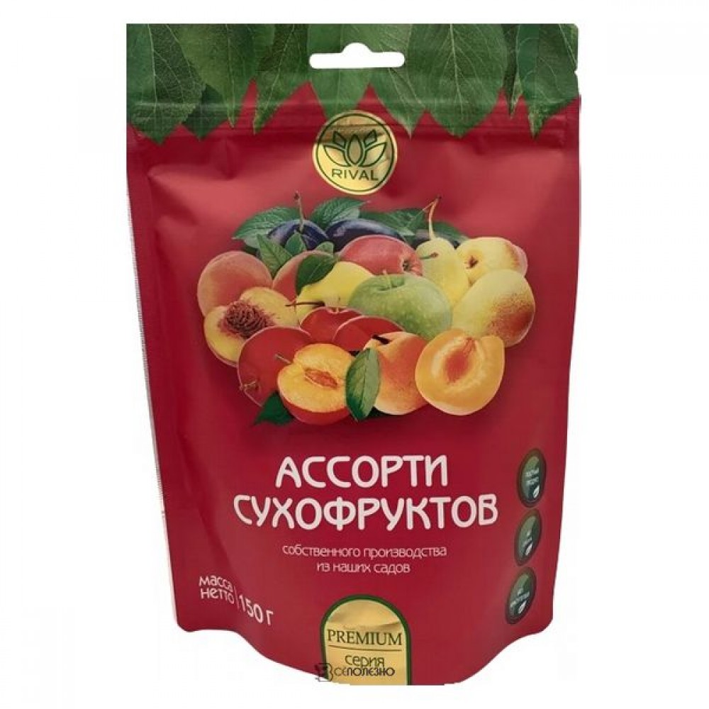 Ассорти из сухофруктов 150 г RIVAL 116784