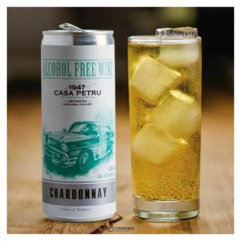 Вино безалкогольное CHARDONNAY 250 мл CASA PETRU 116803