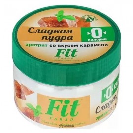 Сладкая пудра на эритрите со вкусом карамели 160 мл FIT PARAD 116822