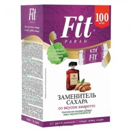 Заменитель сахара №28 со вкусом амаретто 100 шт FIT PARAD 116823