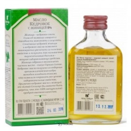 Кедровое масло с живицей 5% 100 г ALTAY SELIGOR 116885