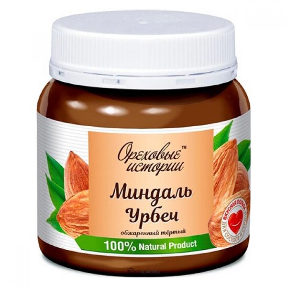 Урбеч из миндаля 300 г ОРЕХОВЫЕ ИСТОРИИ 116898