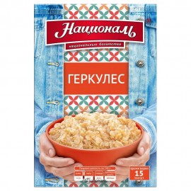 Хлопья овсяные Геркулес 400 г НАЦИОНАЛЬ 116904