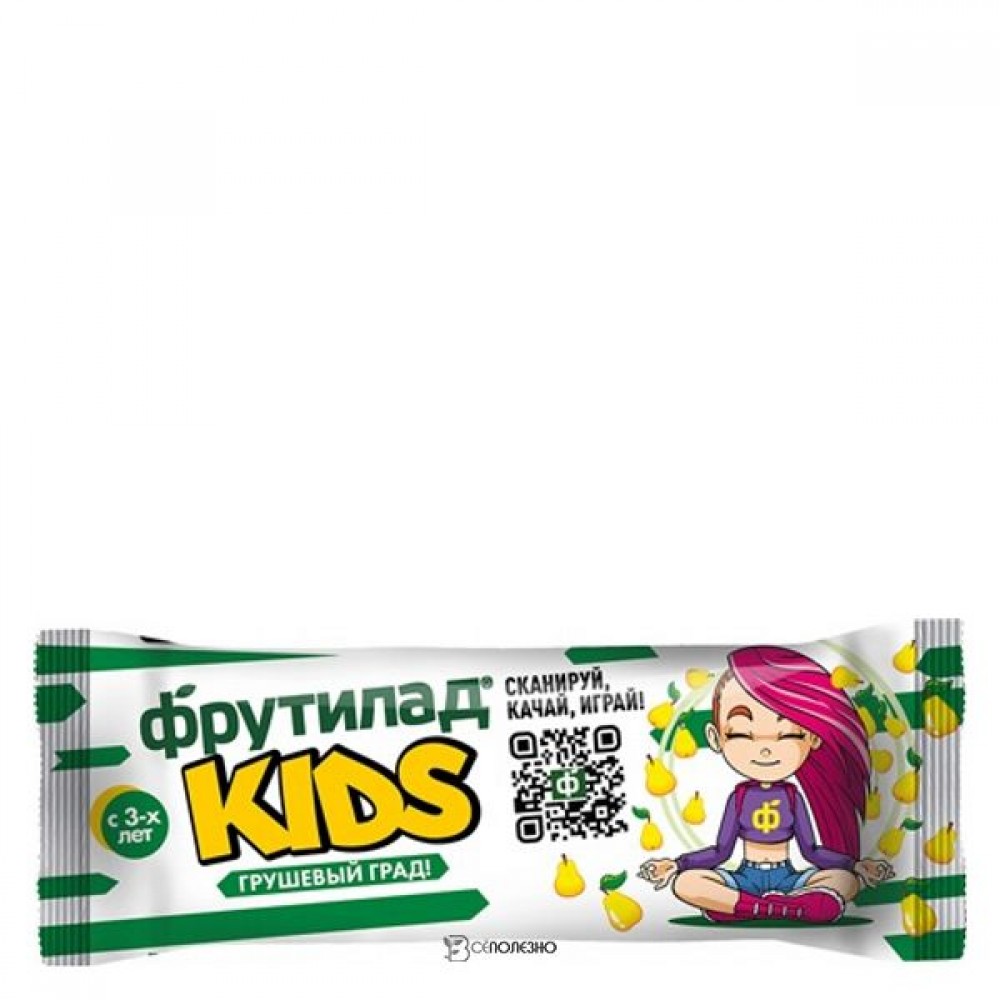 Батончик фруктовый для детского питания Грушевый град 25 г Фруктовая Энергия 116955