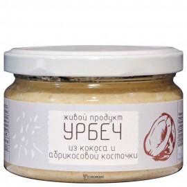 Урбеч из мякоти кокоса с абрикосовой косточкой 225 г Живой продукт 117040