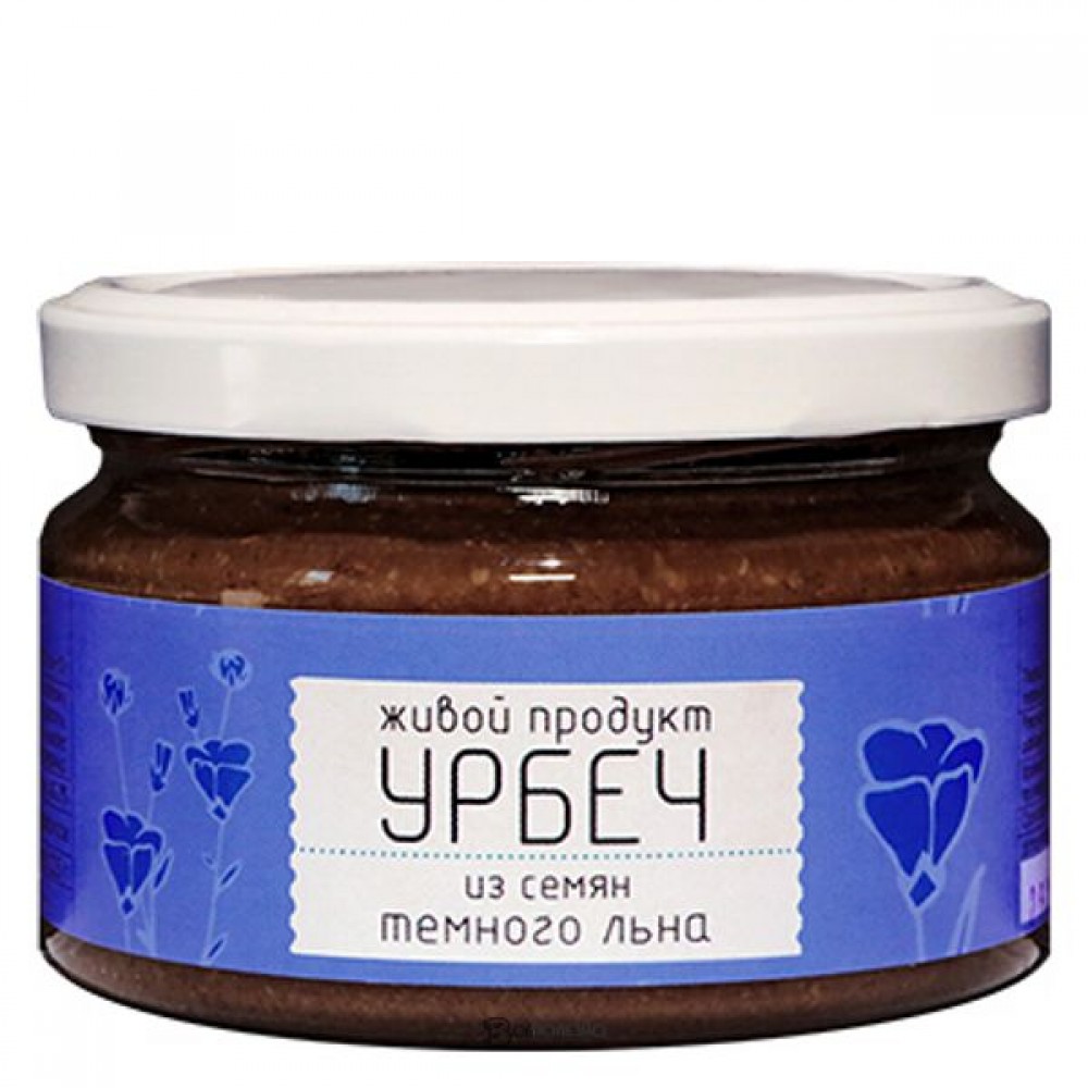 Урбеч из семян тёмного льна 225 г Живой продукт 117041