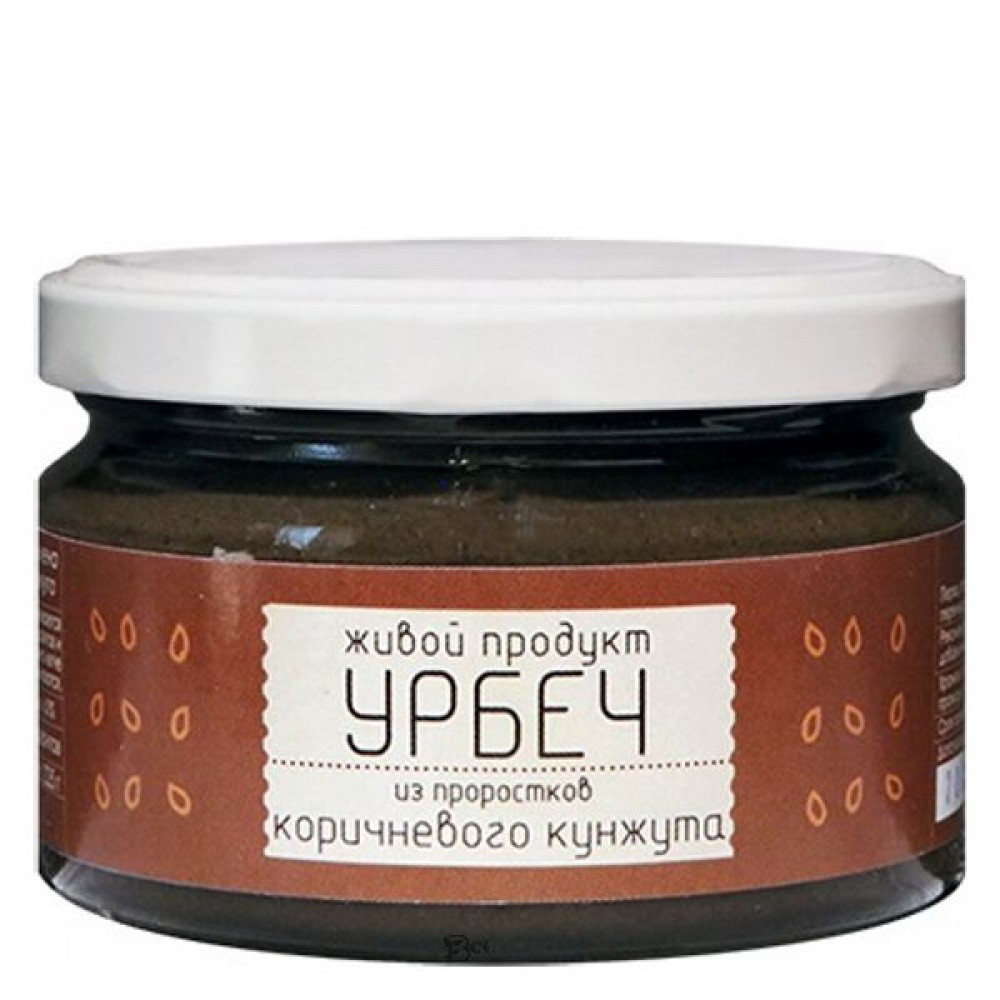 Урбеч из проростков семян коричневого кунжута 225 г Живой продукт 117055