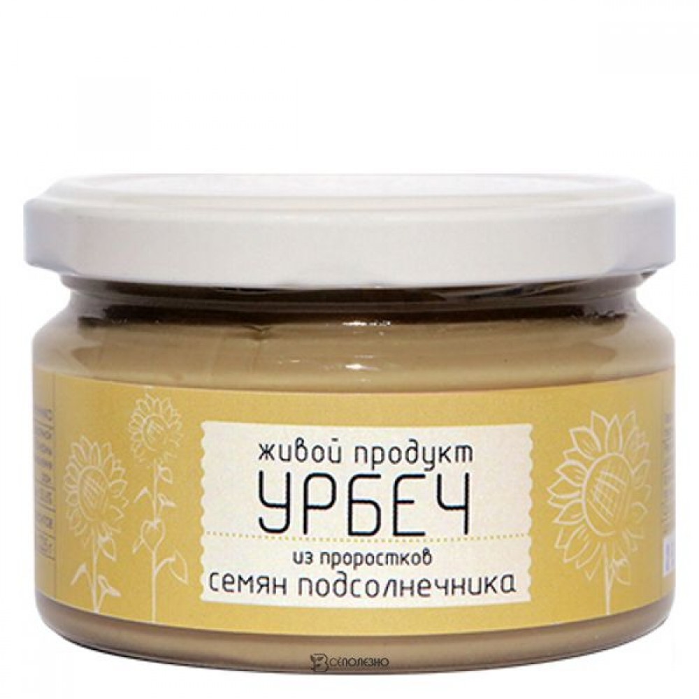 Урбеч из проростков семян подсолнуха 225 г Живой продукт 117059