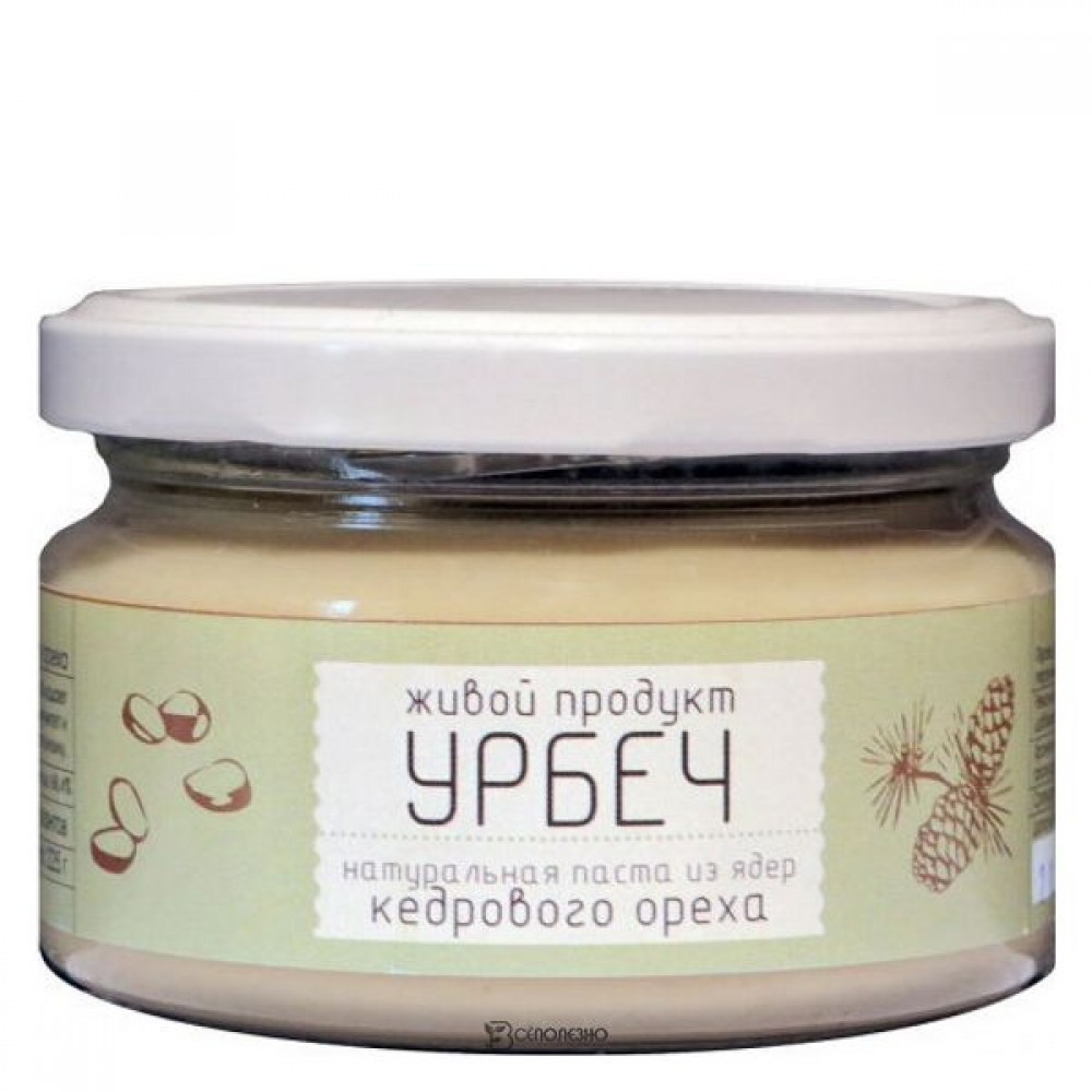 Урбеч из ядер кедрового ореха 225 г Живой продукт 117060