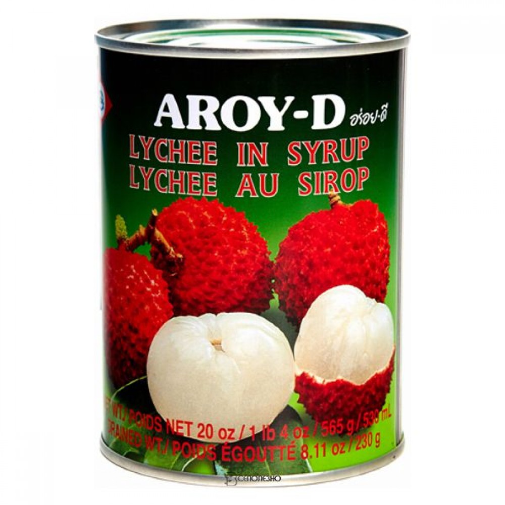 Личи в сиропе 565 г Aroy-D 117087