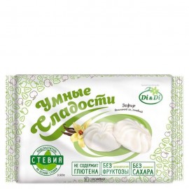 Зефир Ваниль со стевией 150 г УМНЫЕ СЛАДОСТИ 117098