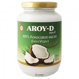 Кокосовое масло 100% Extra virgin 450 г AROY-D 117108