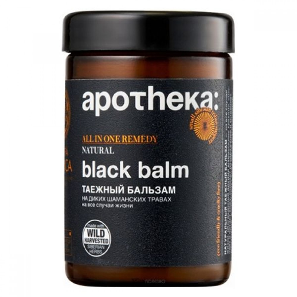 Бальзам таежный Black balm 100 мл NATURA SIBERICA 117460