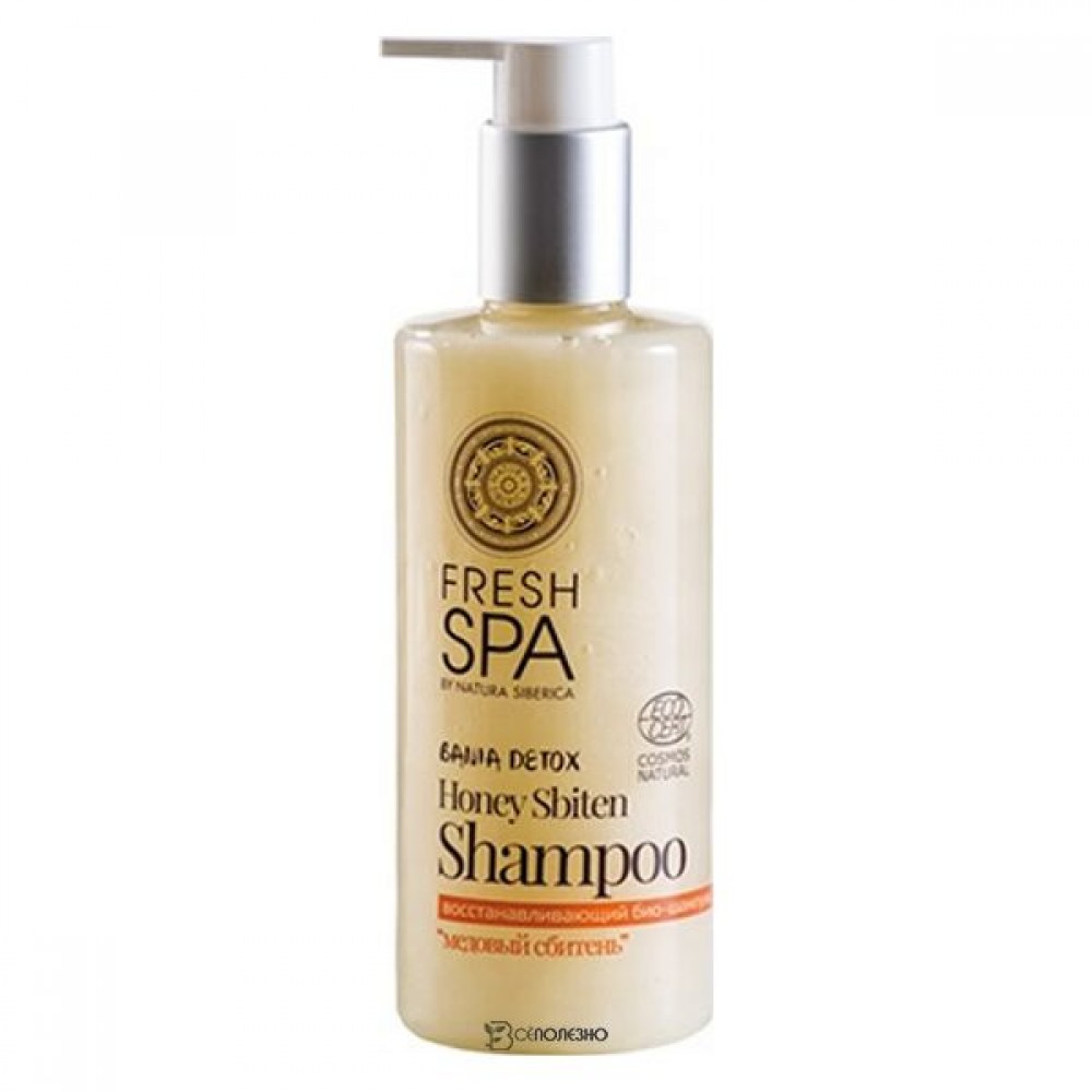 Био-шампунь восстанавливающий Медовый сбитень для окрашенных волос 300 мл NATURA SIBERICA 117547