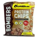 Чипсы цельнозерновые протеиновые со вкусом Молочный шоколад 50 г BOMBBAR 117910