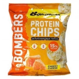 Чипсы цельнозерновые протеиновые со вкусом Нежный сыр 50 г BOMBBAR 117911