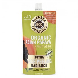 Пилинг для сияния кожи лица Organic asian papaya 100 мл Planeta Organica ECO 120027