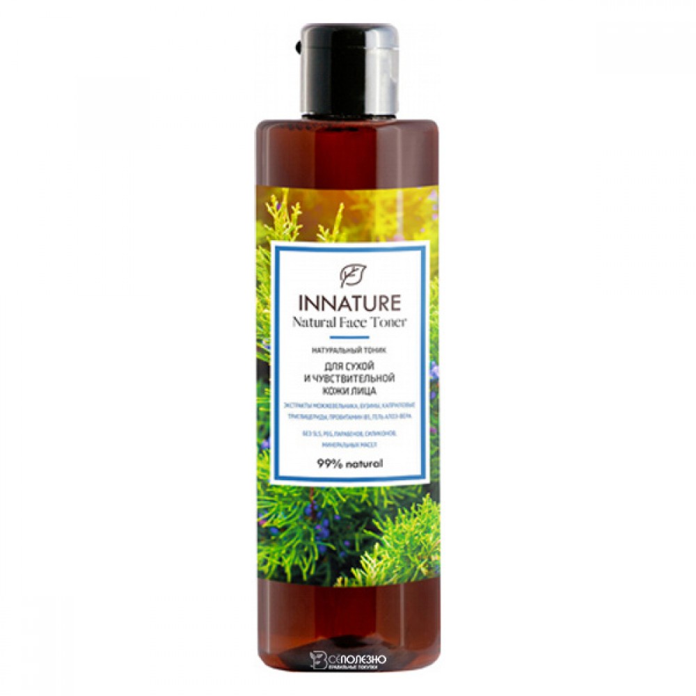 Тоник для сухой и чувствительной кожи Innature 250 мл 120113