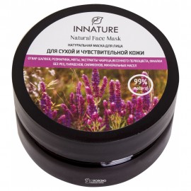 Маска для лица для сухой и чувствительной кожи Innature 50 мл 120140