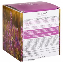 Маска для лица для сухой и чувствительной кожи Innature 50 мл 120140