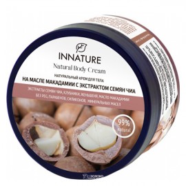 Крем для тела на масле макадамии с экстрактом семян чиа Innature 250 мл 120145