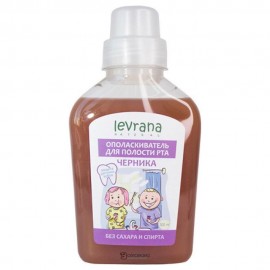 Ополаскиватель для полости рта детский Черника 300 мл Levrana 120184