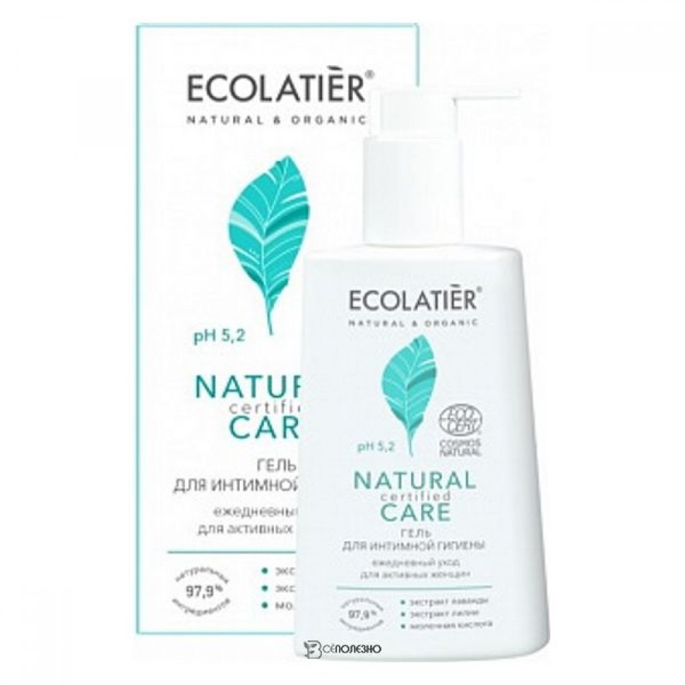 Гель для интимной гигиены Natural Care ежедневный уход Eco Laboratorie 250 мл 120275