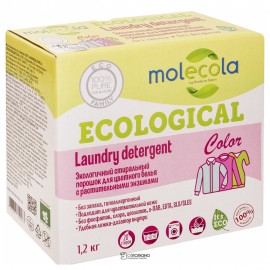Порошок для стирки цветного белья Color концентрат Molecola 120295