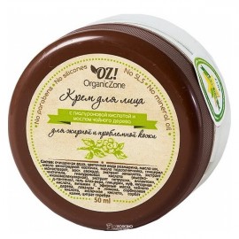 Крем для лица для жирной и комбинированной кожи 50 мл OZ! OrganicZone 120304
