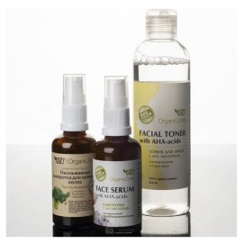Сыворотка для лица с AHA-кислотами для нормальной и комбинированной кожи 50 мл OZ! OrganicZone 120318