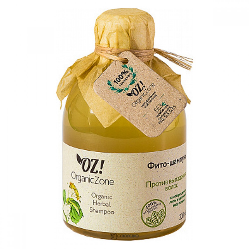 Фито-шампунь Против выпадения волос 300 мл OZ! OrganicZone 120322