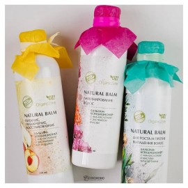 Бальзам-кондиционер с AHA-кислотами Питание увлажнение восстановление 250 мл OZ! OrganicZone 120367