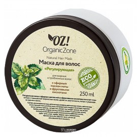 Маска для жирных волос Регулирующая 250 мл OZ! OrganicZone 120433