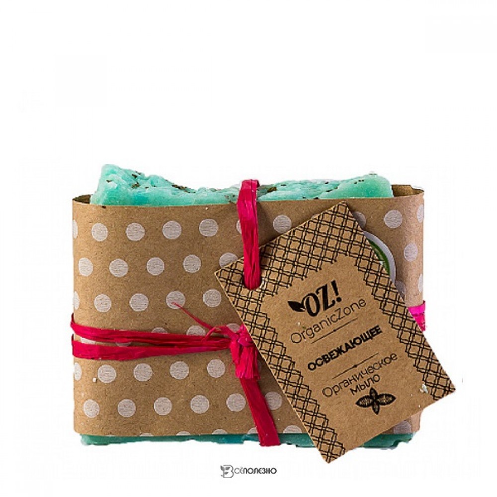 Мыло Освежающее 130 гр OZ! OrganicZone 120465