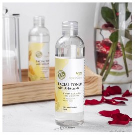 Тоник для лица с AHA-кислотами для нормальной и сухой кожи 250 мл OZ! OrganicZone 120483