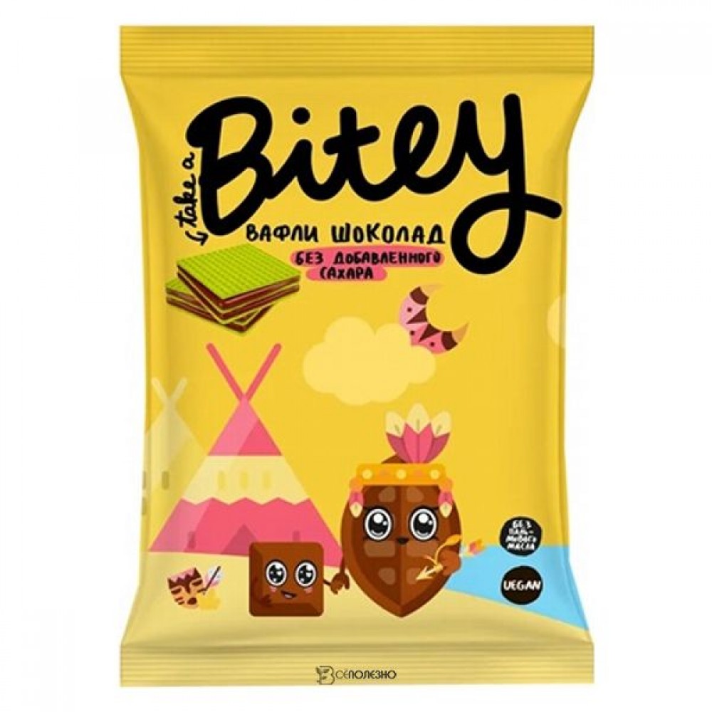 Вафли Шоколад 35 г BITE 116619