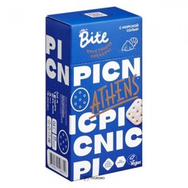 Крекеры соленые с морской солью 115 г BITE 122110