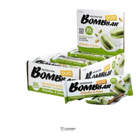 Батончик DUO кремовая фисташка 60 г BOMBBAR 122167