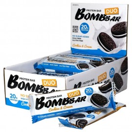 Батончик DUO кремовое печенье 60 г BOMBBAR 122168