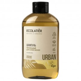 Шампунь для сухих волос питательный Авокадо и мальва 600 мл ECOLATIER 123401
