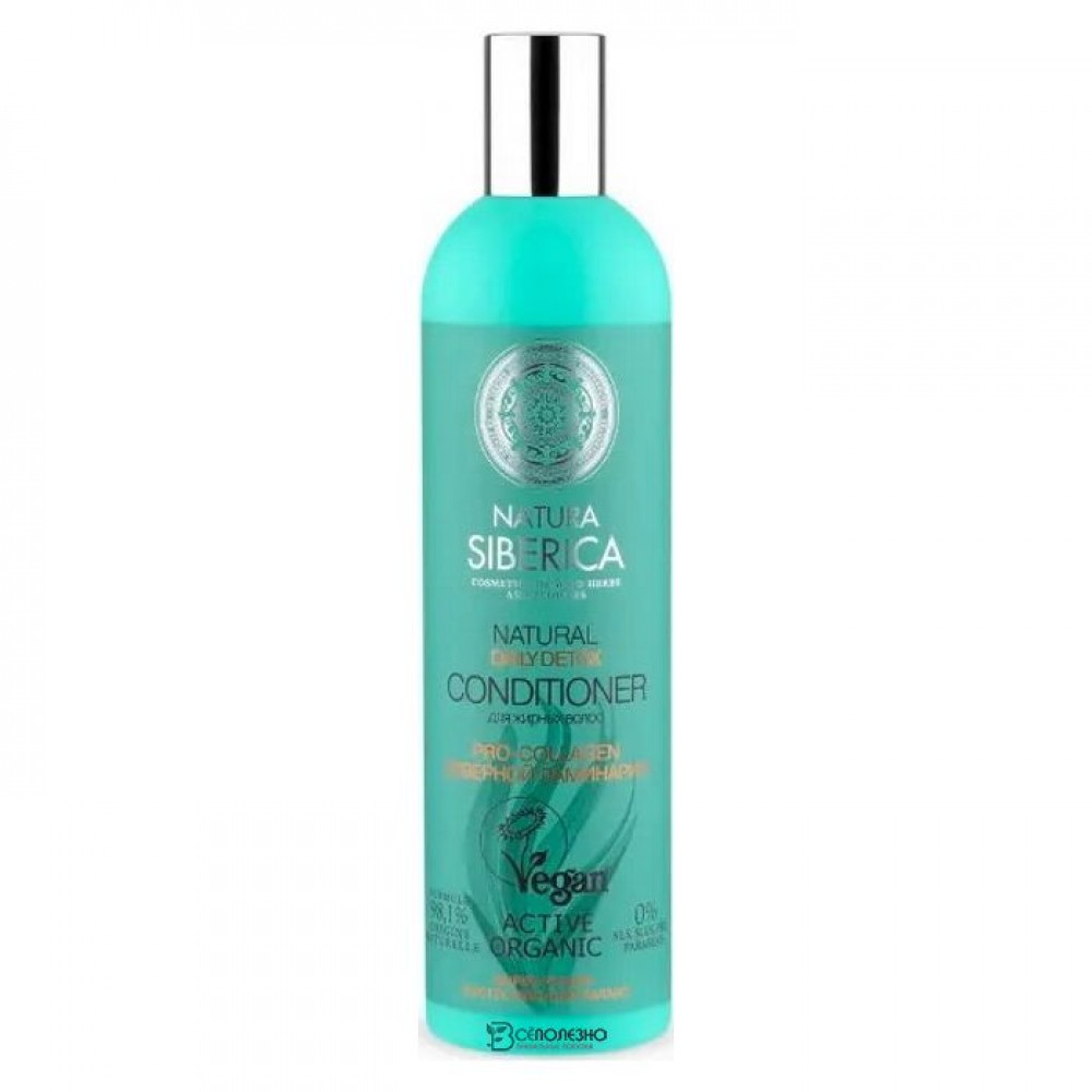 Бальзам для жирных волос 400 мл NATURA SIBERICA 124055