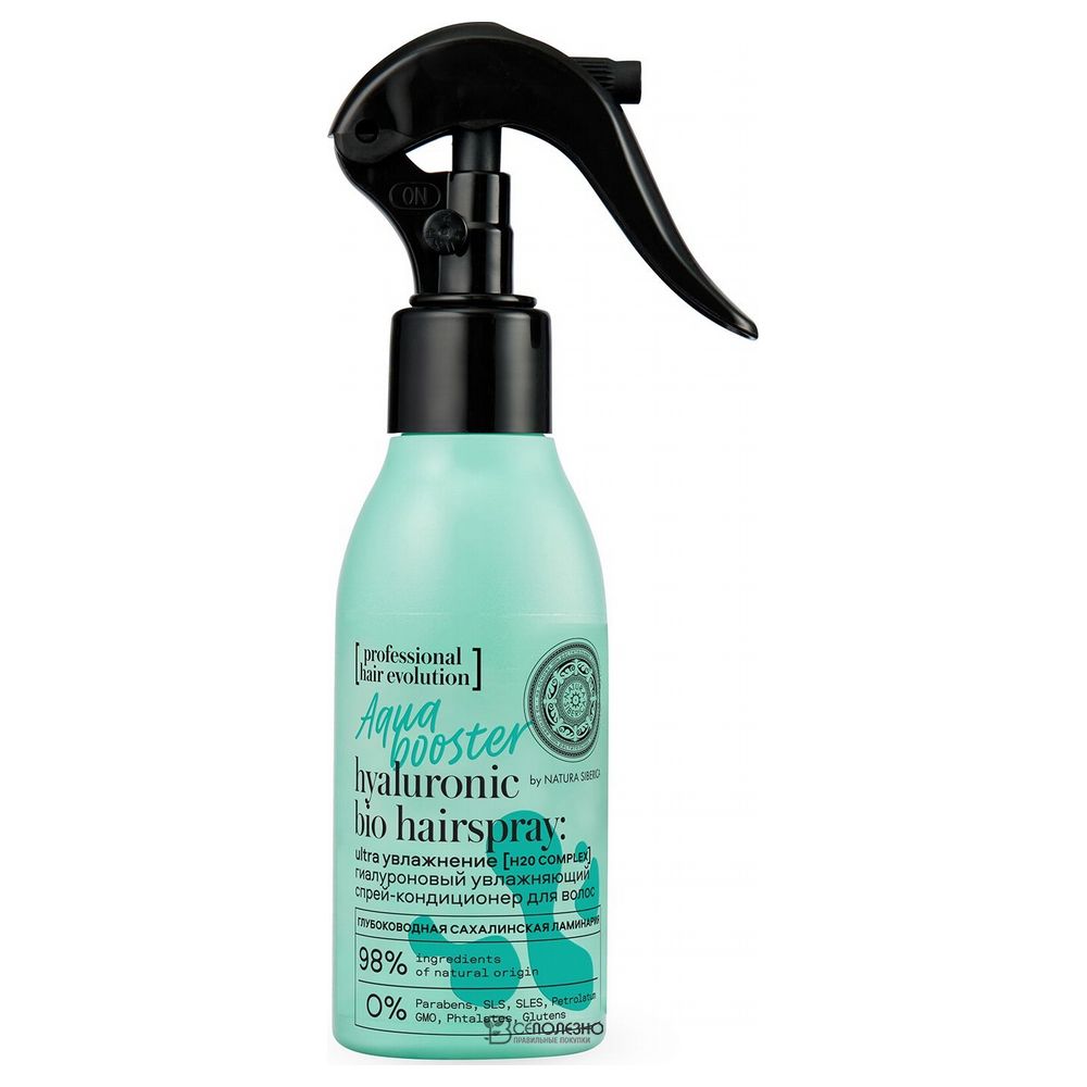 Спрей-кондиционер для волос Aqua Booster Ultra увлажнение 120 мл NATURA SIBERICA 124075