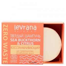 Шампунь твёрдый Sea buckthorn & citrus восстанавливающий 50 мл LEVRANA 124250