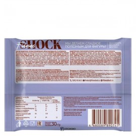 Печенье неглазированное Чёрная смородина-Рис 30 г FITNES SHOCK 130282